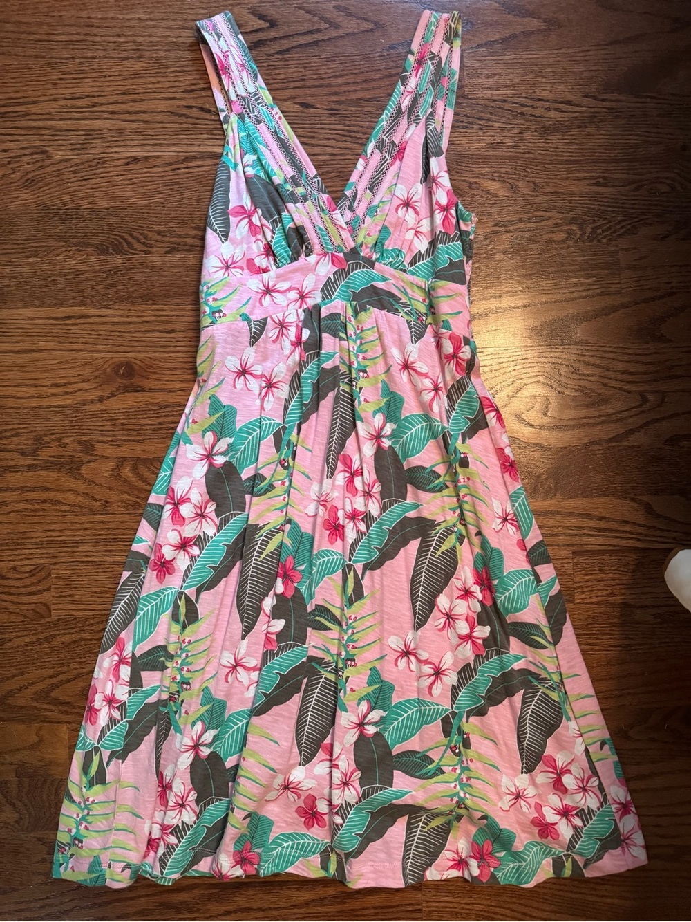 Tommy Bahama Pink Tropical Floral Sundress